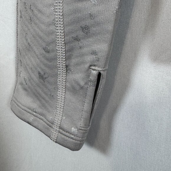 New Under Armour Women's ColdGear Infrared 1/4 Zip Pullover Medium Light Gray - Picture 6 of 9